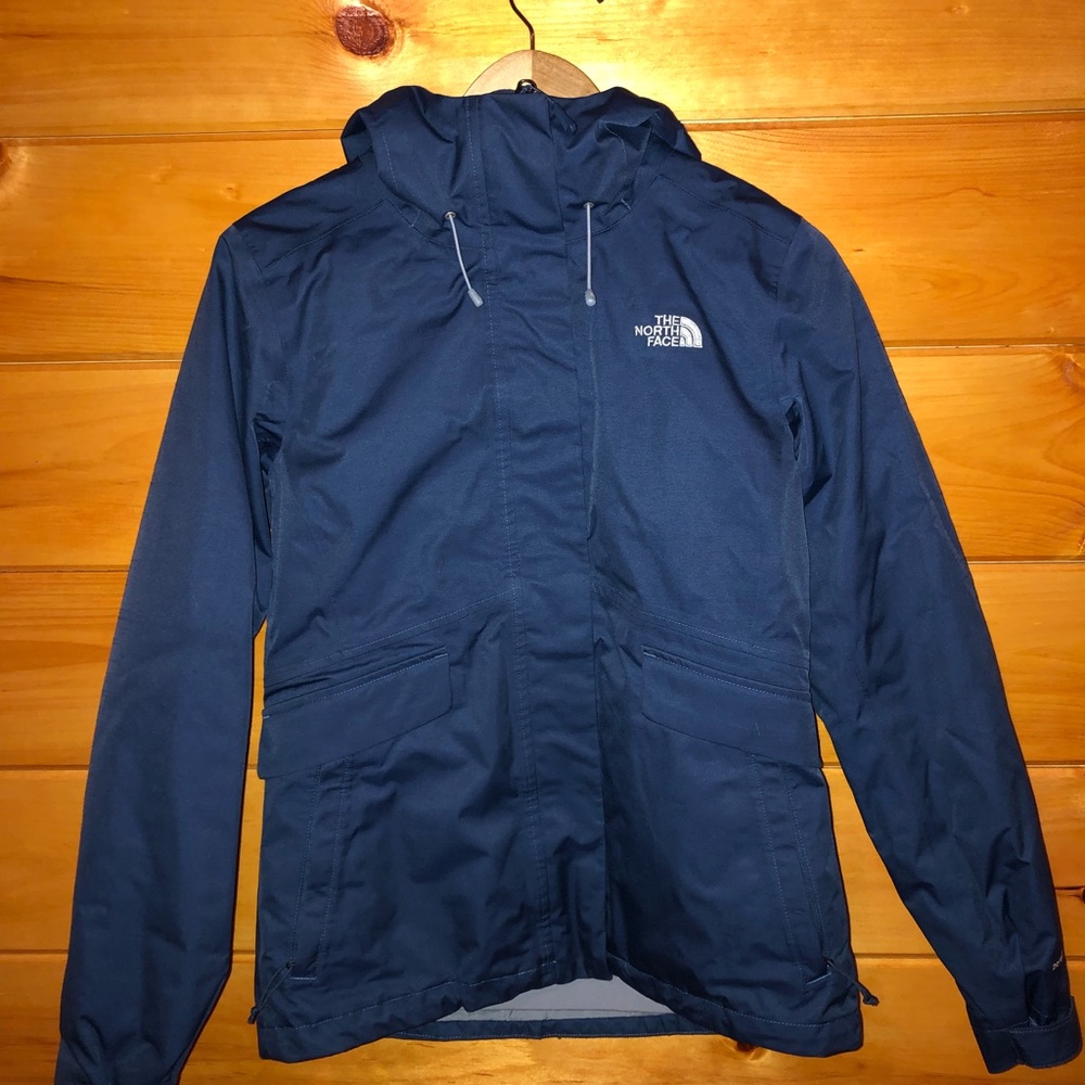 The North Face Womens Clementine  Triclimate 2 in 1 Jacket Navy Heather Size S